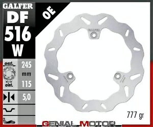 Galfer A u[L fBXN EF[uŒ 245x5mm }n X - MAX 250 ABS 2014 Galfer Rear Brake Disc WAVE FIXED 245x5mm YAMAHA X - MAX 250 ABS 2014