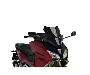 �t�����g�K���X Puig �u���b�N V-Tech ���C�� �X�| 20578N �z���_ �t�H�[�X 750 2021 2022- Windshield Puig Black V-Tech Line Spo 20578N Honda Force 750 2021 2022- �y���s�A���i�z