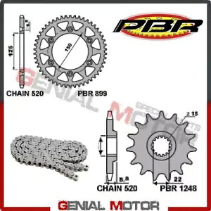 EK2908G `F[ƃXvPbgLbg 14 / 38 / 520 PBR KTM EXC -F 2008 - 2011 EK2908G Chain and Sprockets Kit 14 / 38 / 520 PBR for KTM EXC -F 2008 - 2011