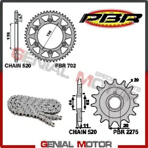 EK2695 チェーンとスプロケットキット 14 / 48 / 520 PBR SHERCO SE 2.5i-F 2009 - 2012 EK2695 Chain and Sprockets Kit 14 / 48 / 520 PBR SHERCO SE 2.5i-F 2009 - 2012