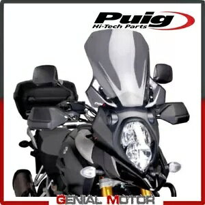 PUIG EBhV[h _[NX[N 7229F XYL DL V-STROM 1000 XT 2017 / 2019 PUIG WINDSHIELD DARK SMOKED 7229F SUZUKI DL V-STROM 1000 XT 2017 / 2019