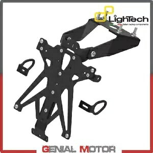 LIGHTECH \F Lic v[g z_[ TARYA121B1 }n MT 10 2016 2019 LIGHTECH Adjustable Approved Lic Plate Holder TARYA121B1 Yamaha MT 10 2016 2019