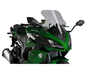 Puig tgKX CgX[N [VO 20471H KAWASAKI Z1000 SX 1000 2011 - 2019p Puig Windshield Light Smoke Racing 20471H for KAWASAKI Z1000 SX 1000 2011 - 2019