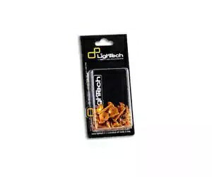 LIGHTECH �S�[���h �t�F�A�����O �X�N�����[ �L�b�g Ktm Duke 125 2017 - 2019�p LIGHTECH Gold Fairing Screw Kit for Ktm Duke 125 2017 - 2019 �y���s�A���i�z