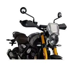 PUIG tgtFAO A~jE TRIUMPH SPEED 400 2024 Vo[ PUIG Front Fairing in Aluminum TRIUMPH SPEED 400 2024 Silver