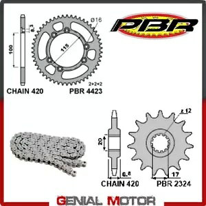 EK1280 `F[ XvPbg Lbg 12 58 420 PBR t@eBbN [^[ ^[h J[T 2016 - 2017 EK1280 Chain Sprockets Kit 12 58 420 PBR FANTIC MOTOR MOTARD CASA 2016 - 2017
