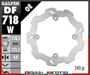 Galfer �u���[�L�f�B�X�N ���A �E�F�[�u �Œ� 218.5x4 mm Cannondale x 440 S 2001- Galfer brake discs rear wave fixed 218.5x4 mm Cannondale x 440 S 2001- �y���s�A���i�z