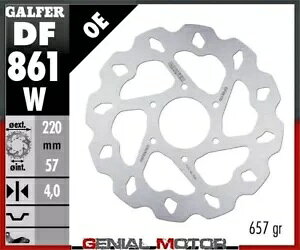 Galfer ���A �u���[�L �f�B�X�N WAVE FIXED 220x4mm MOTORHISPANIA RX 125 R 2008 Galfer Rear Brake Disc WAVE FIXED 220x4mm MOTORHISPANIA RX 125 R 2008 �y���s�A���i�z