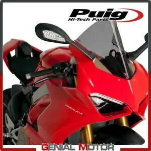 PUIG tgKX _[NX[N 9690F hDJeB pjK[ V4 1100 S 2018 / 2019 PUIG WINDSHIELD DARK SMOKED 9690F DUCATI PANIGALE V4 1100 S 2018 / 2019
