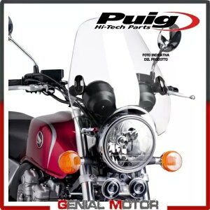 Puig �t�����g�K���X���� 0336W ���}�n SCR 950 2017 / 2018 PUIG WINDSHIELD TRANSPARENT 0336W YAMAHA SCR 950 2017 / 2018 �y���s�A���i�z