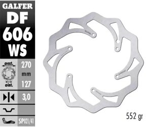 Galfer Bremsscheibe vorne WAVE FIXED OVERSIZE 270x3mm KTM 450 SMR 2021 - 2023 Galfer Bremsscheibe vorne WAVE FIXED OVERSIZE 270x3mm KTM 450 SMR 2021 - 2023 �y���s�A���i�z