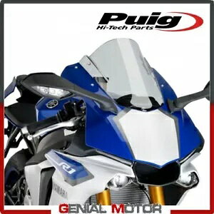 Puig tgKX 7648W }n YZF-R1M 1000 2017 / 2019 PUIG WINDSHIELD TRANSPARENT 7648W YAMAHA YZF-R1M 1000 2017 / 2019