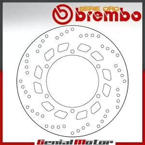 u[LfBXNŒu{ZGIA}n V Max 1200 1986 - 1992 Brake Disc Fixed Brembo Serie Oro Rear for Yamaha V Max 1200 1986 - 1992