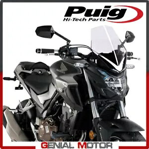 PUIG �t�����g�K���X ���� 3657W �z���_ CB 500 F 2019 / 2020 PUIG WINDSHIELD TRANSPARENT 3657W HONDA CB 500 F 2019 / 2020 �y���s�A���i�z