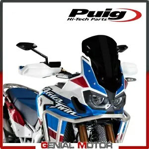 PUIG tgKX ubN 8904N z_ AtJ cC CRF1000L Ahx`[ X|[c 2018 2019 PUIG WINDSHIELD BLACK 8904N HONDA AFRICA TWIN CRF1000L ADVENTUR SPORTS 2018 2019