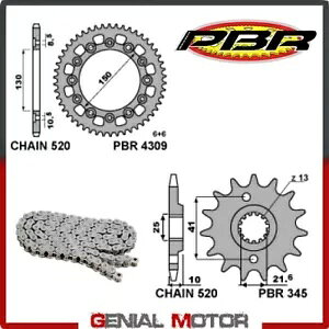 EK1599G `F[ƃXvPbgLbg 14 / 42 / 520 PBR z_ FMX 2005 - 2008 EK1599G Chain and Sprockets Kit 14 / 42 / 520 PBR HONDA FMX 2005 - 2008