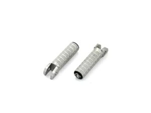 tbc hCo[/pbZW[ Vo[ Ducabike hDJeB |[X}[g 1000le 2006 - 2008 Foots Driver / Passenger Silver Ducabike For Ducati Paulsmart 1000le 2006 - 2008