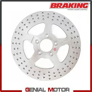 RF3104 �u���[�L�f�B�X�N �t�����g���u���[�L R-FIX �n�[���[ FLS �\�t�e�C�� �X���� S 2015 - 2016 RF3104 Brake Disc Front Left Braking R-FIX HARLEY FLS SOFTAIL SLIM S 2015 - 2016 �y���s�A���i�z