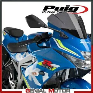 PUIG �t�����g�K���X �_�[�N�X���[�N 9721F �X�Y�L GSX-R 125 2017 / 2019 PUIG WINDSHIELD DARK SMOKED 9721F SUZUKI GSX-R 125 2017 / 2019 �y���s�A���i�z