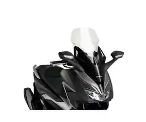Puig tgKX  V-Tech C c[O 20679W z_ tHc@ 125 2021 2022 Puig Windshield Transparent V-Tech Line Touring 20679W HONDA FORZA 125 2021 2022