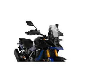 PUIG tgKX 21651H SPORT SUZUKI DL800 V-STROM DE 2023 - 2024 CgX[N PUIG Windshield 21651H SPORT SUZUKI DL800 V-STROM DE 2023 - 2024 LIGHT SMOKE