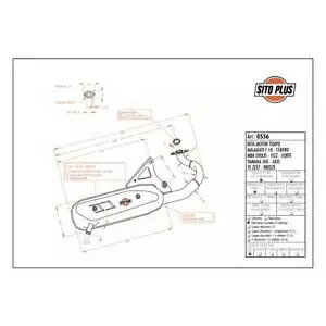 Rv[gGL][XgVXe Leovince Sitoplus X`[ }n ANVX 1994 - 1995 Complete Exhaust System Leovince Sitoplus Steel Yamaha Axis 1994 - 1995