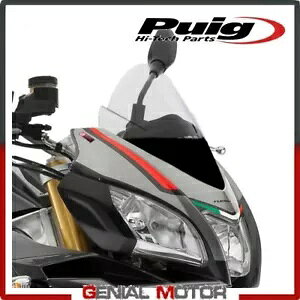 PUIG EBhV[h  7615W AvA gDI[m V4 1100 RR / t@Ng[ 2015 / 2019 PUIG WINDSHIELD TRANSPARENT 7615W APRILIA TUONO V4 1100 RR / FACTORY 2015 / 2019