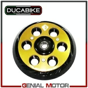 v[gvbVfBXNGAVXe Ergal ubNS[h PSF01DB Ducabike Ducati Plate push disk Air System in Ergal Black-Gold PSF01DB Ducabike Ducati