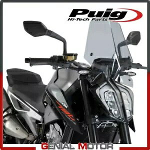 PUIG EBhV[h Cg X[N 9668H KTM DUKE 790 2018 / 2019p PUIG WINDSHIELD LIGHT SMOKED 9668H for KTM DUKE 790 2018 / 2019