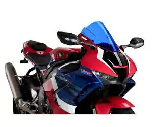 Puig �t�����g�K���X �u���[ Z-Racin 20313A HONDA CBR 1000 RR SP/SP2 FIRE 1000 2020 2023 Puig Windshield Blue Z-Racin 20313A HONDA CBR 1000 RR SP/SP2 FIRE 1000 2020 2023 �y���s�A���i�z