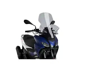 PUIG tgKX 21482H V-TECH TOU APRILIA SR200 GT SP 2022 2024 CgX[N- PUIG windshield 21482H V-TECH TOU APRILIA SR200 GT SP 2022 2024 LIGHT SMOKE-