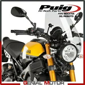 Puig �t�����g�K���X���� 0840W ���}�n SCR 950 2017 / 2018 PUIG WINDSHIELD TRANSPARENT 0840W YAMAHA SCR 950 2017 / 2018 �y���s�A���i�z