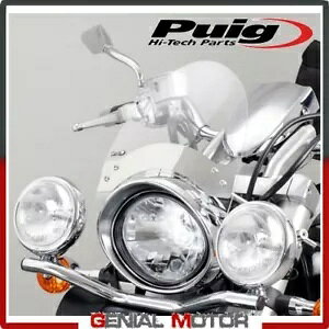 PUIG tgKX  5932W z_ VT ubN Xsbg 750 2010 / 2016 PUIG WINDSHIELD TRANSPARENT 5932W HONDA VT BLACK SPIRIT 750 2010 / 2016