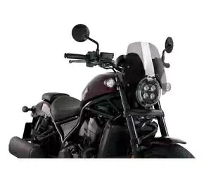 Puig tgKX CgX[N lCLbh X|[c 20819H HONDA REBEL CMX 1100 2021 2022 Puig Windshield Light Smoke Naked Sport 20819H HONDA REBEL CMX 1100 2021 2022