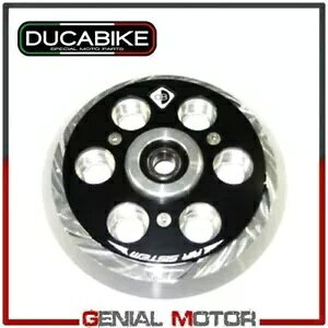v[g vbV fBXN GA VXe (Ergal Vo[ ubN PDucabike Ducati) Plate push disk Air System in Ergal Silver-Black PDucabike Ducati