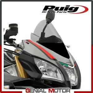 PUIG tgKX Cg X[N 7615H AvA gDI[m V4 1100 RR / t@Ng[ 2015 2019 PUIG WINDSHIELD LIGHT SMOKED 7615H APRILIA TUONO V4 1100 RR / FACTORY 2015 2019