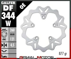 Galfer �u���[�L�f�B�X�N �t�����g WAV FIX 260x4.5 mm SUZUKI AN 400 BURGMAN LEFT/LEFT 2006- Galfer brake discs front WAV FIX 260x4.5 mm SUZUKI AN 400 BURGMAN LEFT/LEFT 2006-