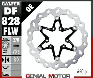 Galfer �t�����g �u���[�L �f�B�X�N �E�F�[�u �t���[�e�B���O (C. �X�`�[��) 270x3mm TM EN 125 2015 Galfer Front Brake Disc WAVE FLOATING (C. STEEL) 270x3mm TM EN 125 2015 �y���s�A���i�z