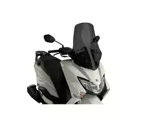 PUIG �t�����g�K���X 21926F V-TECH TOU SUZUKI BURGMAN ST 125EX 2023 2024 DK SMOKE- PUIG windshield 21926F V-TECH TOU SUZUKI BURGMAN ST 125EX 2023 2024 DK SMOKE- �y���s�A���i�z