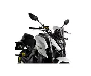 PUIG �t�����g�K���X 21653H �l�C�L�b�h NG �X�|�[�c CFMOTO 650 NK 2021 - 2024 ���C�g�X���[�N PUIG Windshield 21653H NAKED NG SPORT CFMOTO 650 NK 2021 - 2024 LIGHT SMOKE