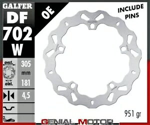 Galfer フロント ブレーキ ディスク WAVE FIXED 305x4.5mm BMW HP 2 ENDURO 2005 Galfer Front Brake Disc WAVE FIXED 305x4.5mm BMW HP 2 ENDURO 2005
