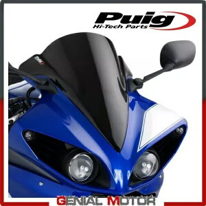 PUIG �t�����g�K���X �u���b�N 4935N ���}�n YZF-R1 1000 2009 / 2014 PUIG WINDSHIELD BLACK 4935N YAMAHA YZF-R1 1000 2009 / 2014 �y���s�A���i�z