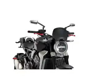 PUIG tgpl z_ CB 650 R NEO SPORTS CAFE 2019 - 2024 J[{bN- PUIG Front Panel Honda CB 650 R NEO SPORTS CAFE 2019 - 2024 Carbon Look-