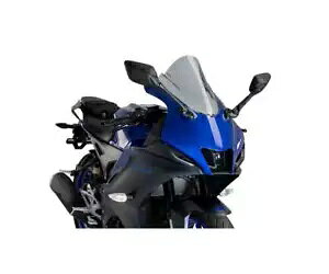 PUIG tgKX 21715H Z-[VO }n YZF-R125 2023 2024 CgX[N- PUIG Windshield 21715H Z-RACING YAMAHA YZF-R125 2023 2024 LIGHT SMOKE-