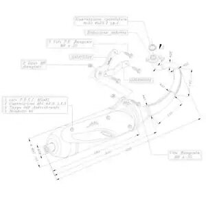 Rv[gGL][XgVXe Leovence Sito Steel Yamaha Aerox 50 Kat 2004 - 2012 Complete Exhaust System Leovince Sito Steel Yamaha Aerox 50 Kat 2004 - 2012