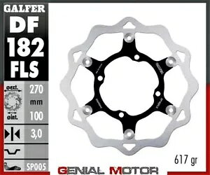 Galfer �t�����g �u���[�L �f�B�X�N �E�F�[�u �t���[�e�B���O �I�[�o�[�T�C�Y 270x3mm �X�Y�L RM 250 Z 2004-2006 Galfer Front Brake Disc WAVE FLOATING OVERSIZE 270x3mm SUZUKI RM 250 Z 2004-2006 �y���s�A���i�z