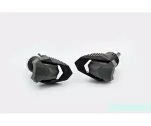 PUIG �t�H�[�� �p�b�h R19 KTM DUKE 390 2017 - 2024 �u���b�N- PUIG Fall Pads R19 KTM DUKE 390 2017 - 2024 Black- �y���s�A���i�z