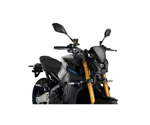 PUIG tgKX 20643J NAKED NG SP PLUS YAMAHA MT-09 SP 2021 2023 MATTE BLACK- PUIG windshield 20643J NAKED NG SP PLUS YAMAHA MT-09 SP 2021 2023 MATTE BLACK-
