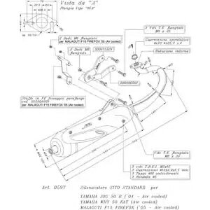 Rv[gGL][XgVXe Leovince Sito Steel Yamaha Why 50 Kat Air 1998 - 2013 Complete Exhaust System Leovince Sito Steel Yamaha Why 50 Kat Air 1998 - 2013