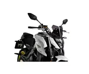 PUIG �t�����g�K���X 21653F �l�C�L�b�h NG �X�|�[�c CFMOTO 650 NK 2021 - 2024 �_�[�N�X���[�N PUIG Windshield 21653F NAKED NG SPORT CFMOTO 650 NK 2021 - 2024 DARK SMOKE